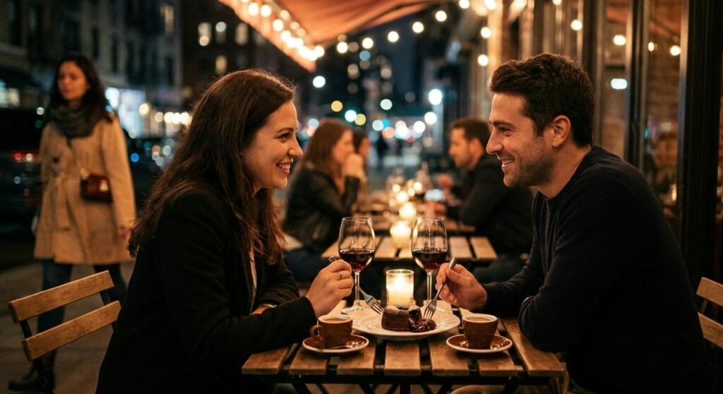 Food, Drinks & Dessert for Couples at Night
