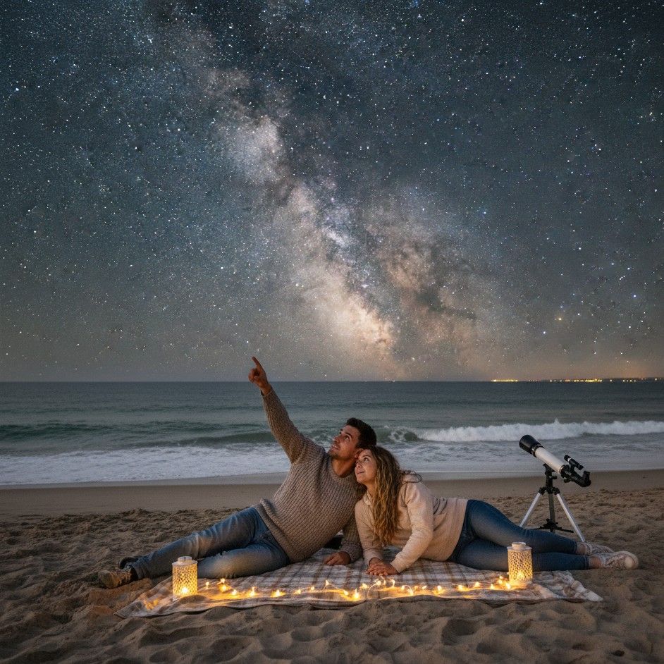 Relaxing Night Walks, Beach Strolls & Stargazing
