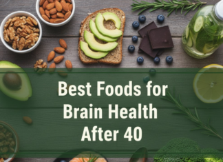 Best Foods for Brain Health After 40: A Complete Guide to Staying Sharp, Focused, and Mentally Strong