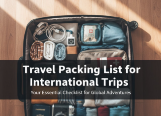 Travel Packing List for International Trips