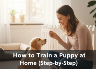 How to Train a Puppy at Home (Step-by-Step Guide)